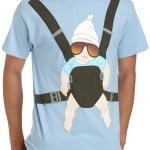 baby carrier t shirt dad