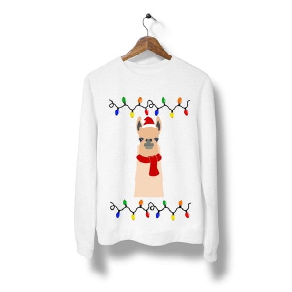 target ugly christmas sweater llama