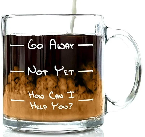 Funny Go Away Coffee Mug