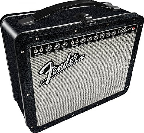 Aquarius Fender Amp Large Gen 2 Tin Storage Fun Box #lunchbox #gifts #giftideas