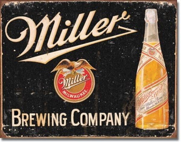 Miller Colders 29 Beer Poster 29x20 