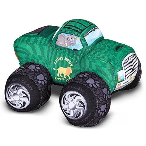 Artcreativity Plush Monster Truck Safari Design -