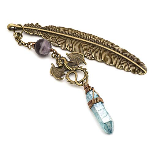 Aura Quartz Amethyst Gemstone Point Dragon And