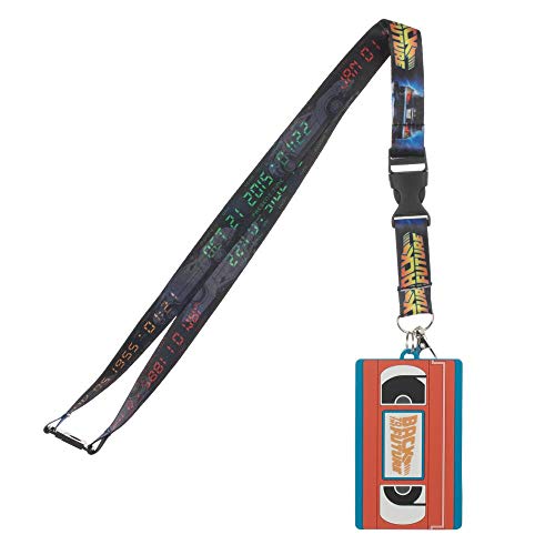 Back To The Future 90s Movie Vhs Lanyard