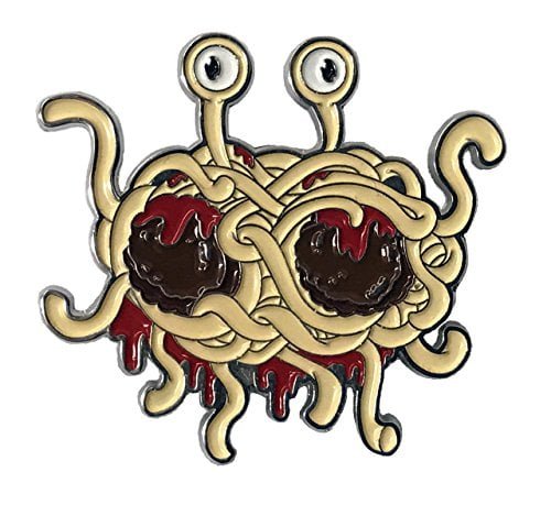 Balanced Co. Flying Spaghetti Monster Enamel Pin