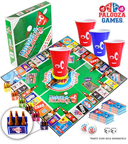 Drink-a-palooza Board Games: Party Drinking Games