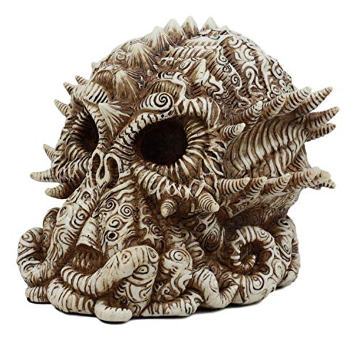 Ebros Mythological God Cthulhu Skull Statue 7"
