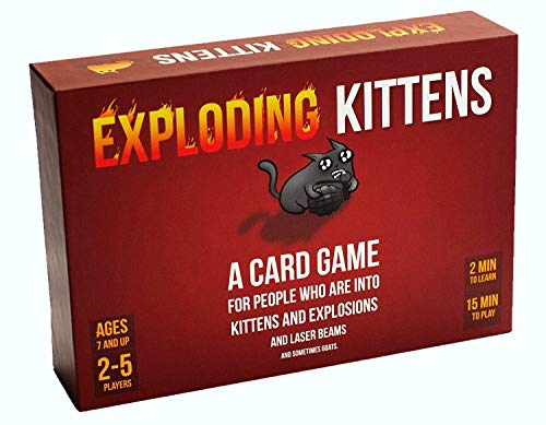 Exploding Kittens Card Game - Family-friendly