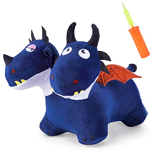 Iplay, Ilearn Bouncy Pals Blue Bouncy Horse Hopper
