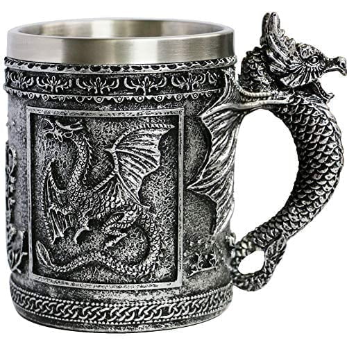 Medieval Roaring Dragon Mug - Dungeons And Dragons
