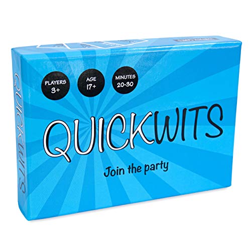 Quickwits Party Card Game -- A Fun And Social