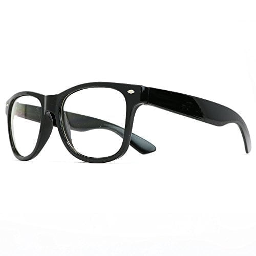 Skeleteen Retro Nerd Costume Glasses - Oversized
