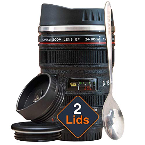 Strata Cups Camera Lens Coffee Mug -13.5oz, Super