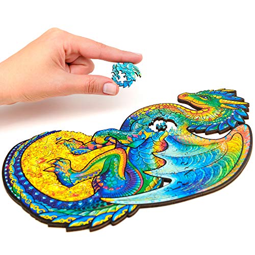 Unidragon Wooden Puzzle Jigsaw, Best Gift For