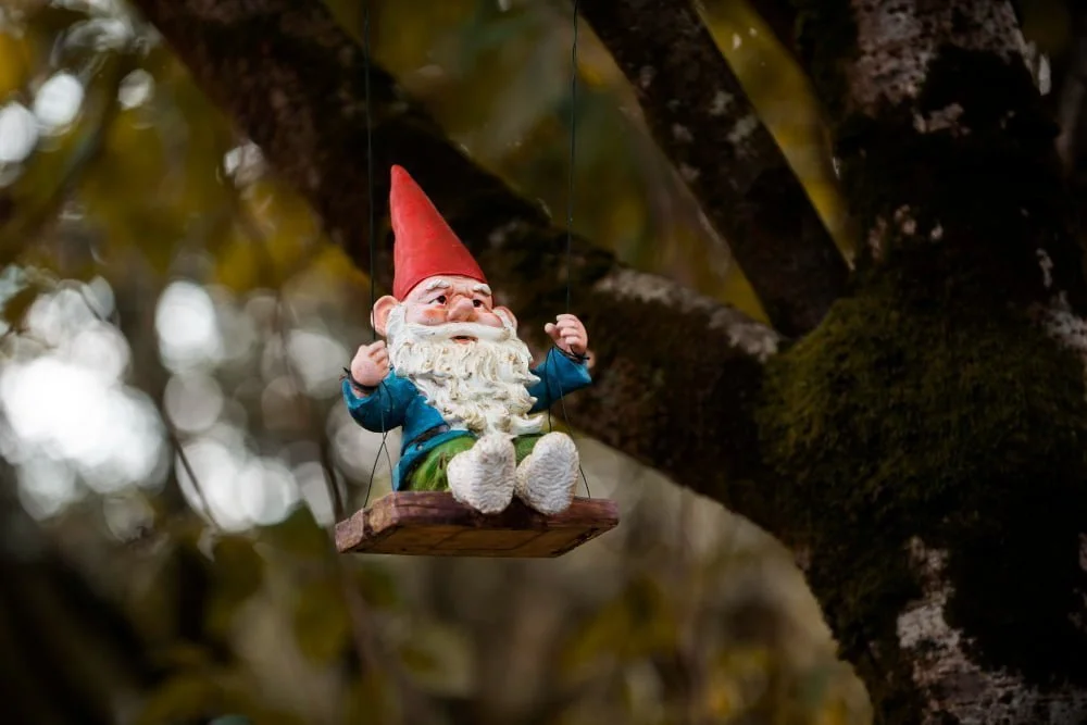 Gnome garden statue